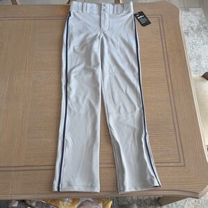 Champro Baseball Open Bottom Pants Youth M New W Tags Gray